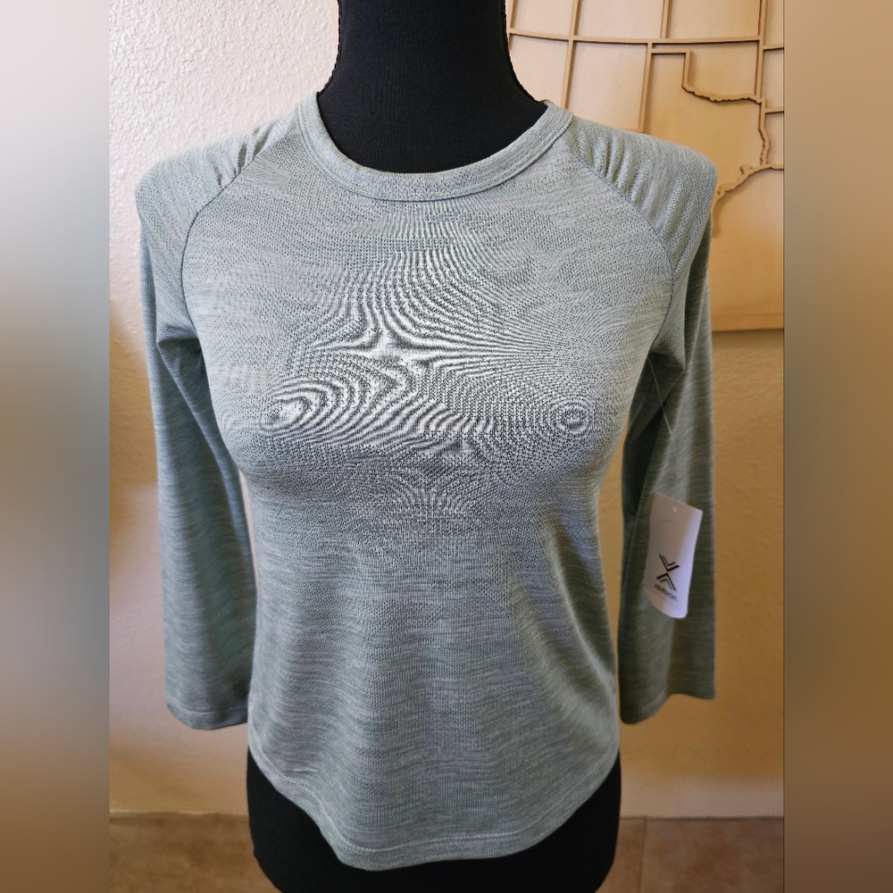 Women's XLP Green Malange XERSION Quick-Dri Athletic Top